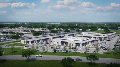 Medical Center Drive & Sam Rayburn Tollway St, McKinney, TX - AERIAL  map view