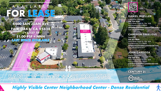 More details for 4400-4410 San Juan Ave, Fair Oaks, CA - Retail for Rent