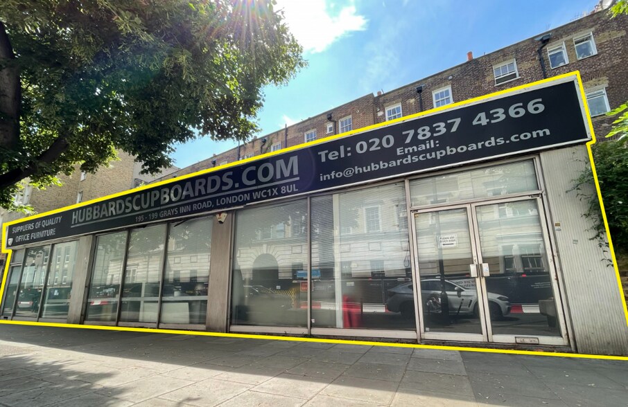 195-199 Grays Inn Rd, London for sale - Building Photo - Image 1 of 1
