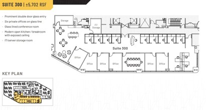 4301-4309 Hacienda Dr, Pleasanton, CA for rent Floor Plan- Image 2 of 2