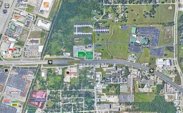 1205 N Houston Ave, Humble, TX - AERIAL  map view - Image1