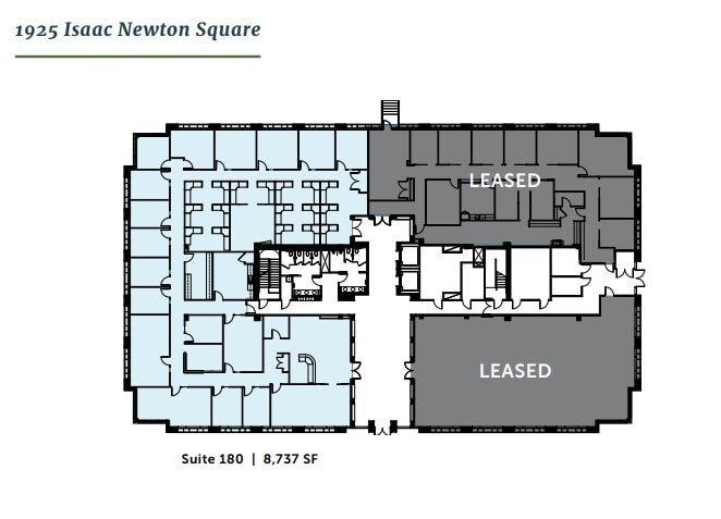 1925 Isaac Newton Sq. East Sq, Reston, VA to rent Floor Plan- Image 1 of 1