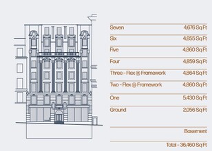 124 Vincent St, Glasgow for rent Floor Plan- Image 1 of 4