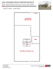 2108-2110 Hurd Dr, Irving, TX for rent Floor Plan- Image 1 of 1