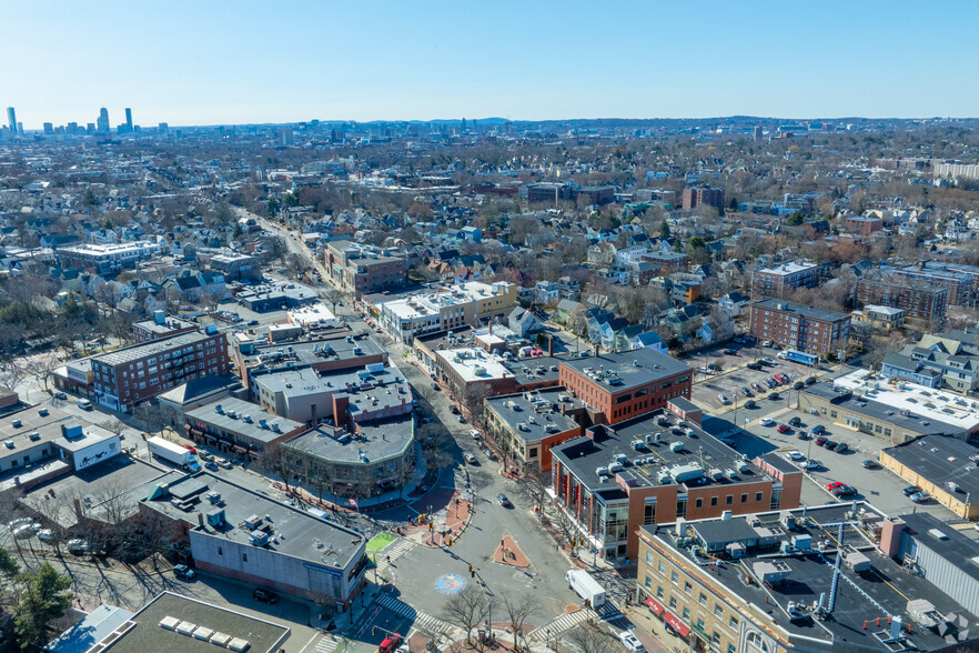 One Davis Sq, Somerville, MA for rent - Aerial - Image 1 of 5