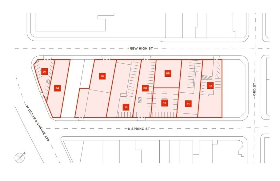 Chinatown Commercial Portfolio portfolio of 7 properties for sale on LoopNet.co.uk - Plat Map - Image 3 of 9
