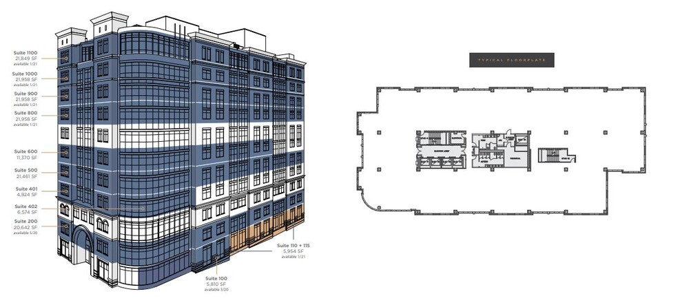 211 Commerce St, Nashville, TN for sale - Typical Floor Plan - Image 1 of 1