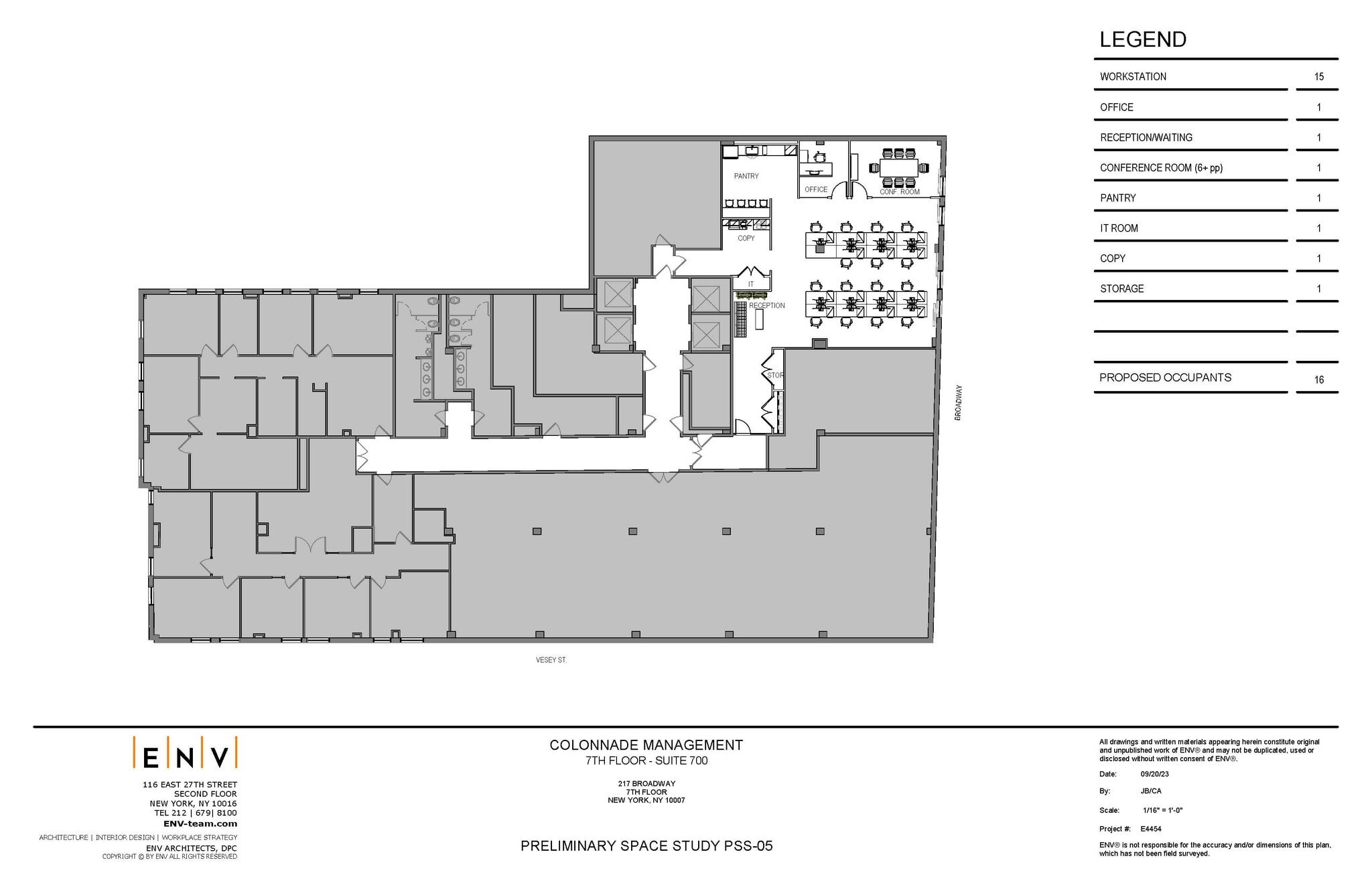 217 Broadway, New York, NY to rent Floor Plan- Image 1 of 5