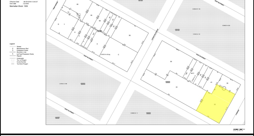 900 Third Ave, New York, NY for rent - Plat Map - Image 2 of 2