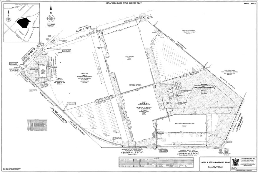 10710-10718 Garland Rd, Dallas, TX for rent - Site Plan - Image 3 of 15