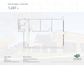 1811-1815 W Diehl Rd, Naperville, IL for rent Floor Plan- Image 1 of 1