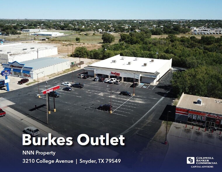 3210 College Ave, Snyder, TX for sale - Building Photo - Image 1 of 1