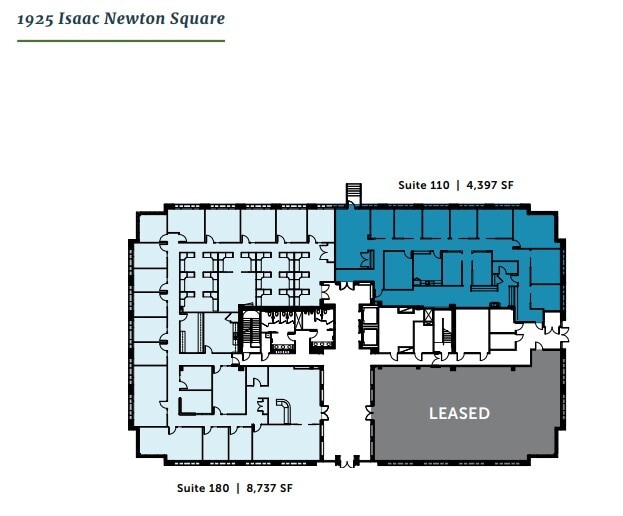 1925 Isaac Newton Sq. East Sq, Reston, VA to rent Floor Plan- Image 1 of 1