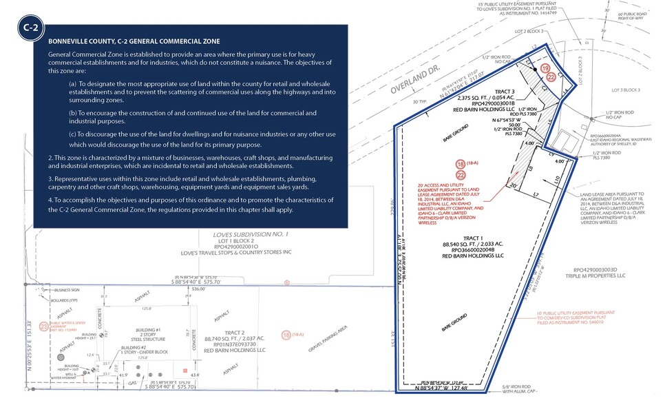 6775 S Overland Dr, Idaho Falls, ID for sale - Site Plan - Image 2 of 5