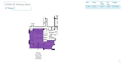 15455 San Fernando Mission Blvd, Mission Hills, CA for rent Floor Plan- Image 1 of 1