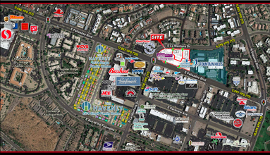 NEC of La Montana Dr & Palisades Blvd, Fountain Hills, AZ - aerial  map view - Image1