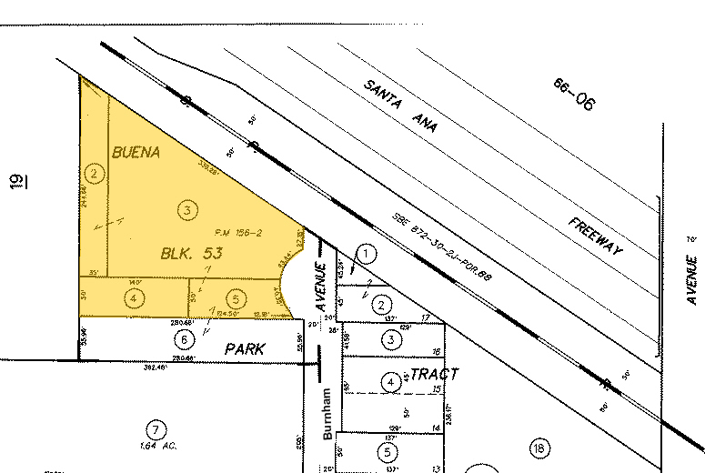 6291-6293 Burnham Ave, Buena Park, CA for rent - Plat Map - Image 2 of 6