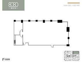 8080 N Central Expy, Dallas, TX for rent Floor Plan- Image 1 of 2