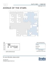 1901 Avenue of the Stars, Los Angeles, CA to rent Floor Plan- Image 1 of 1