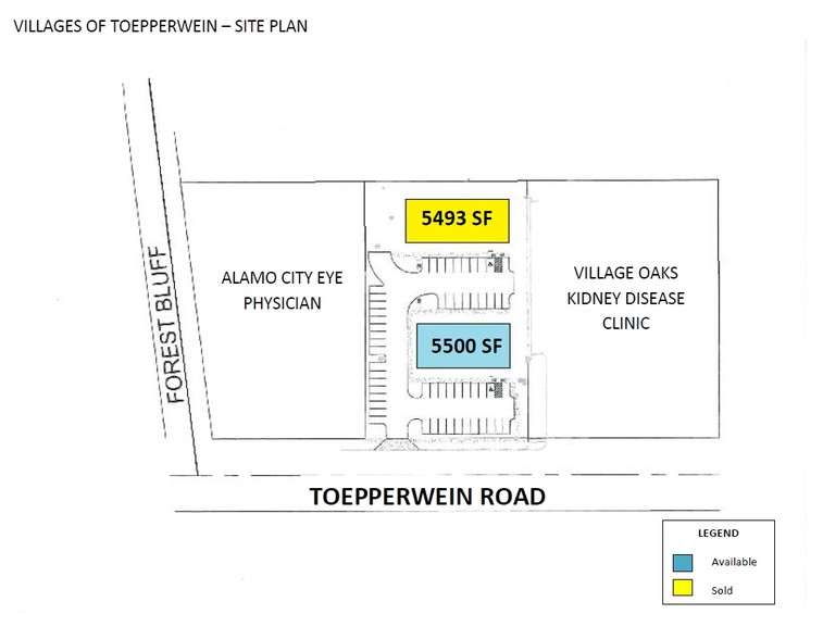 11651 Toepperwein Rd, San Antonio, TX for sale - Site Plan - Image 2 of 2