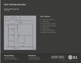 9280 Bay Plaza Blvd, Tampa, FL to rent Floor Plan- Image 1 of 1
