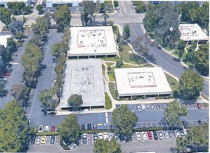 5947-5951 Variel Ave, Woodland Hills, CA - aerial  map view