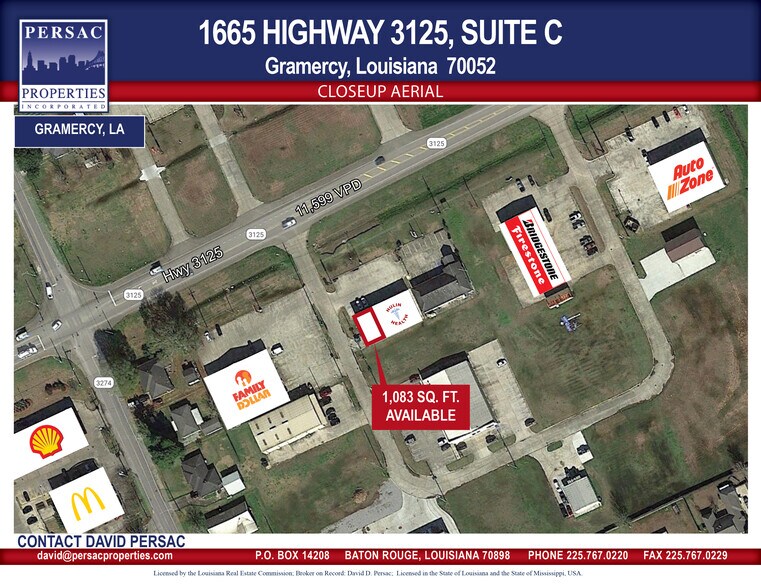 1665 Highway 3125, Gramercy, LA for rent - Building Photo - Image 1 of 2