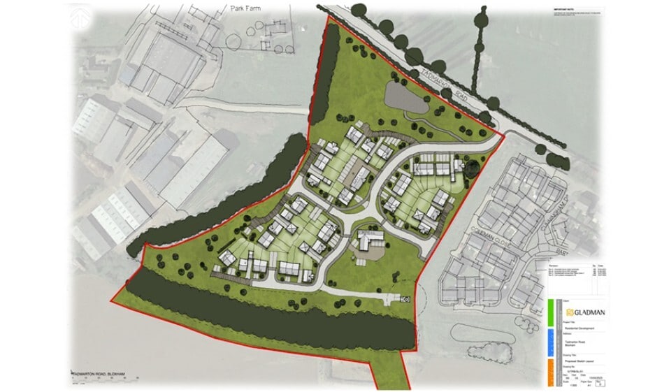 Tadmarton Rd, Bloxham for sale - Site Plan - Image 2 of 4