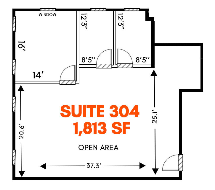 7251 W Palmetto Park Rd, Boca Raton, FL for rent Floor Plan- Image 1 of 1