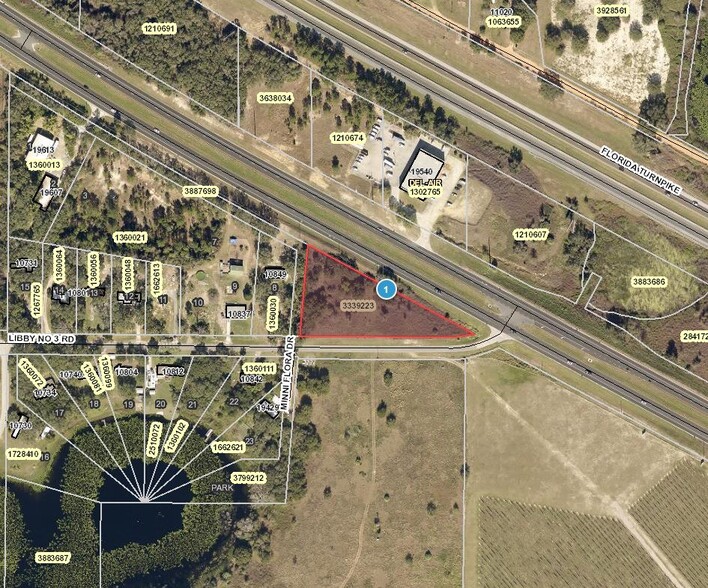 US Highway 27, Groveland, FL for sale - Plat Map - Image 1 of 2