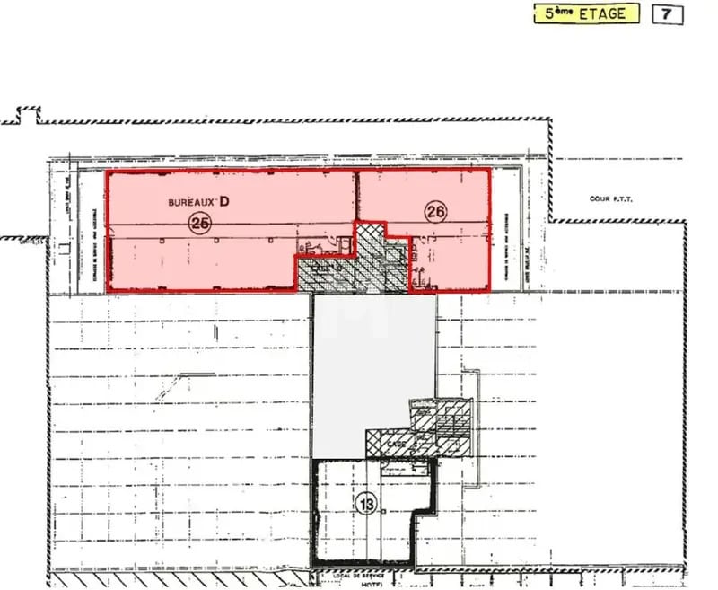 Office in Massy to rent Floor Plan- Image 1 of 1