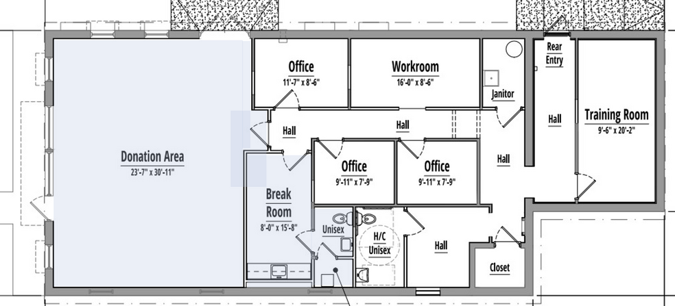 641 E Main St, Pulaski, VA for rent - Floor Plan - Image 2 of 2