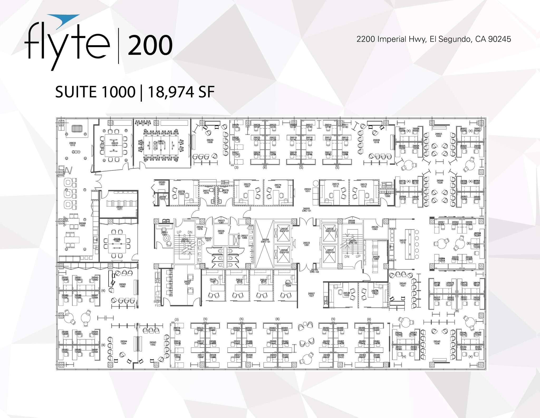 2200 E Imperial Hwy, El Segundo, CA to rent Floor Plan- Image 1 of 1