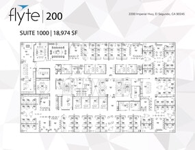 2200 E Imperial Hwy, El Segundo, CA to rent Floor Plan- Image 1 of 1