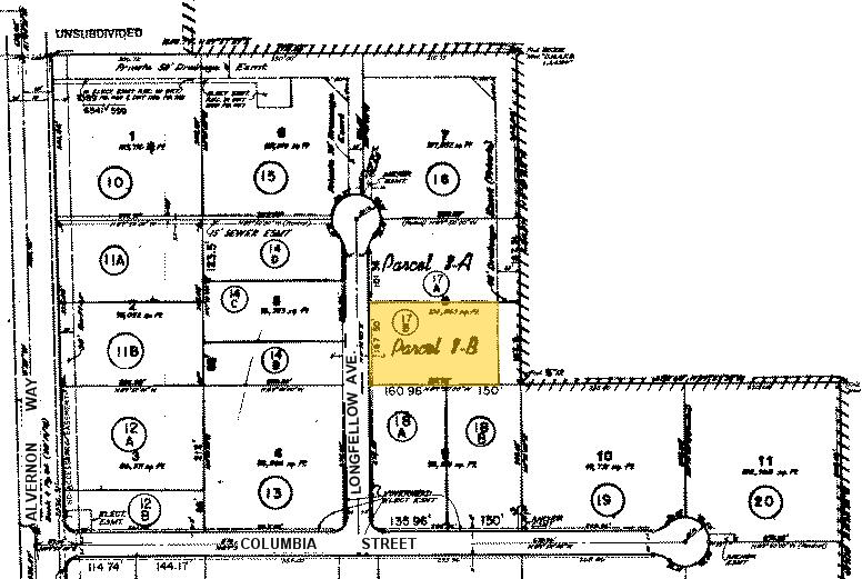 4101 S Longfellow Ave, Tucson, AZ for rent - Plat Map - Image 2 of 12