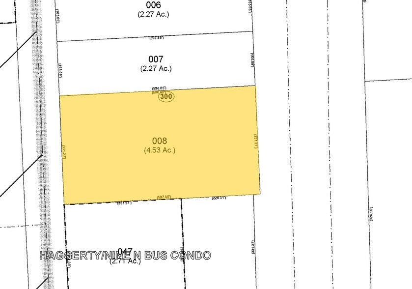 Haggerty Rd & Nine Mile Rd, Farmington Hills, MI for sale - Plat Map - Image 2 of 2