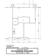 5407-5419 Bandera Rd, San Antonio, TX for rent Floor Plan- Image 1 of 1