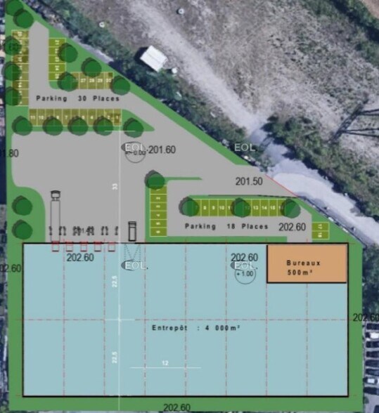 Industrial in Jonage to rent - Site Plan - Image 1 of 1