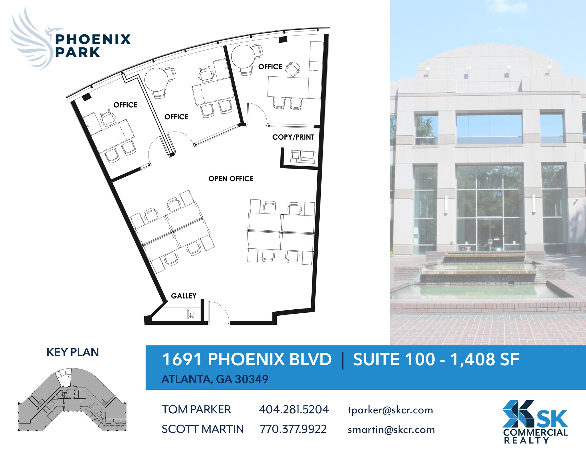 1800 Phoenix Blvd, Atlanta, GA to rent Site Plan- Image 1 of 1