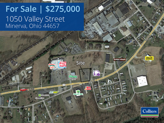 More details for 1050 Valley St, Minerva, OH - Land for Sale