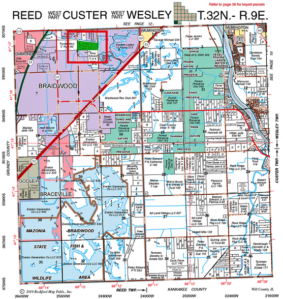 N. Novy, Braidwood, IL for sale - Plat Map - Image 1 of 1