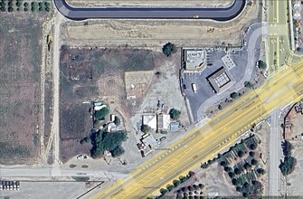 3851 Pacific Ave, Fillmore, CA - aerial  map view