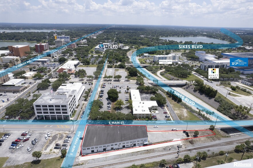 305 W Main St, Lakeland, FL for sale - Aerial - Image 3 of 13