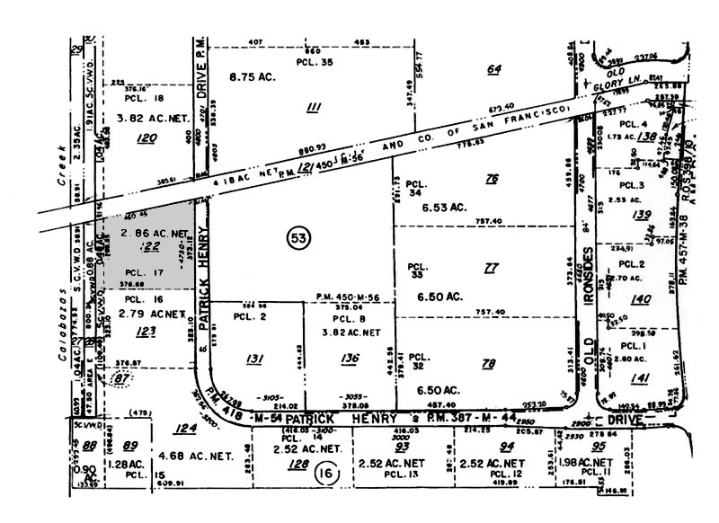 4600 Patrick Henry Dr, Santa Clara, CA for rent - Plat Map - Image 2 of 5