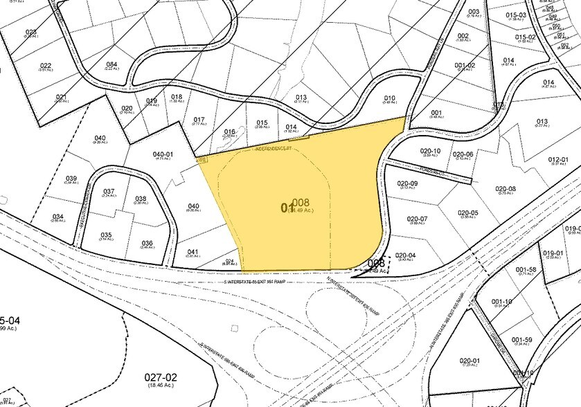 7 Independence Pt, Greenville, SC for rent - Plat Map - Image 2 of 2