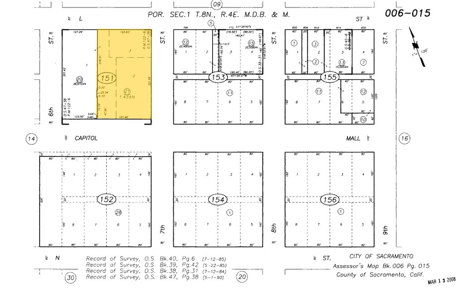 621 Capitol Mall, Sacramento, CA for rent - Plat Map - Image 2 of 47