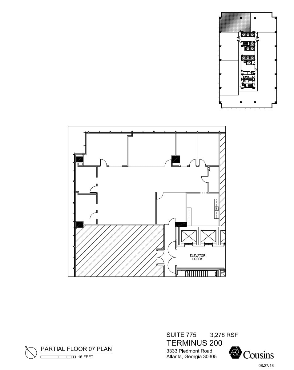 3280 Peachtree Rd, Atlanta, GA to rent Floor Plan- Image 1 of 1