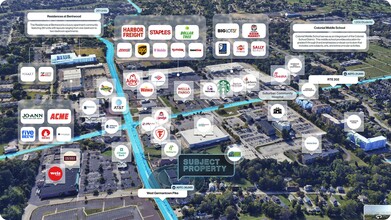 24-38 W Germantown Pike, Norristown, PA - aerial  map view