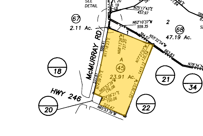 Hwy 246, Buellton, CA for rent - Plat Map - Image 2 of 9