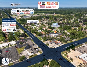 301 W 13 Mile Rd, Madison Heights, MI - AERIAL map view - Image1